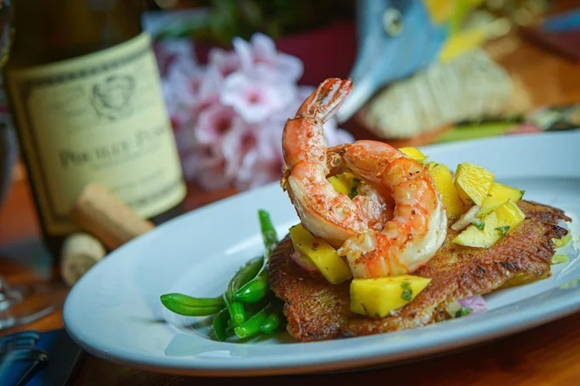 Freda hosts wine dinners twice a month