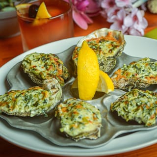 Oysters Rockefeller