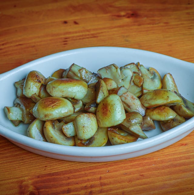 Sautéed Mushrooms.