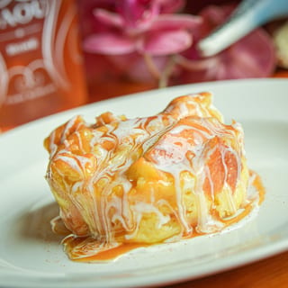 White Chocolate Bread Pudding