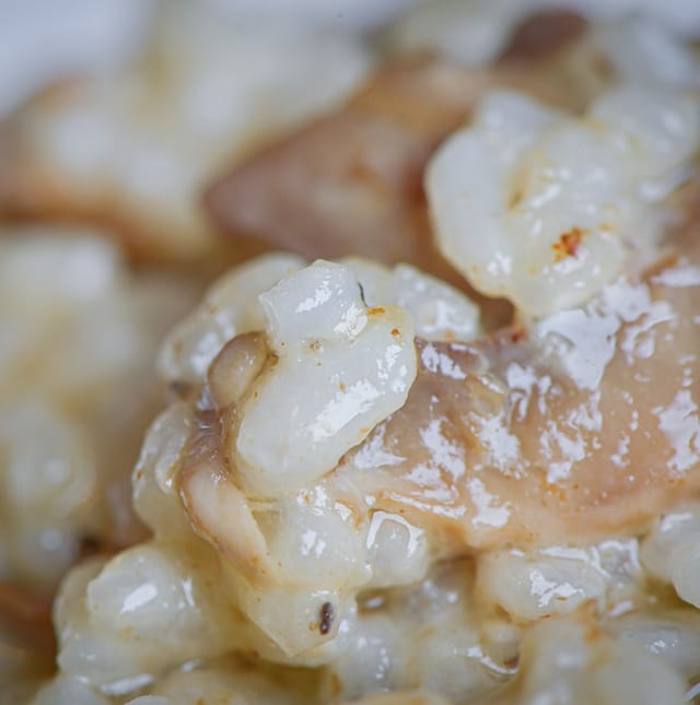 Mushroom Risotto.